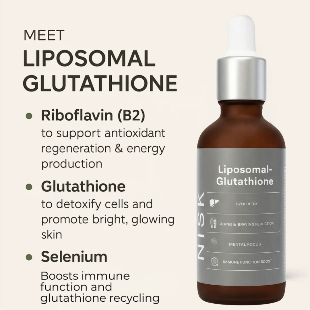 Liposomal Glutathione & NAD+