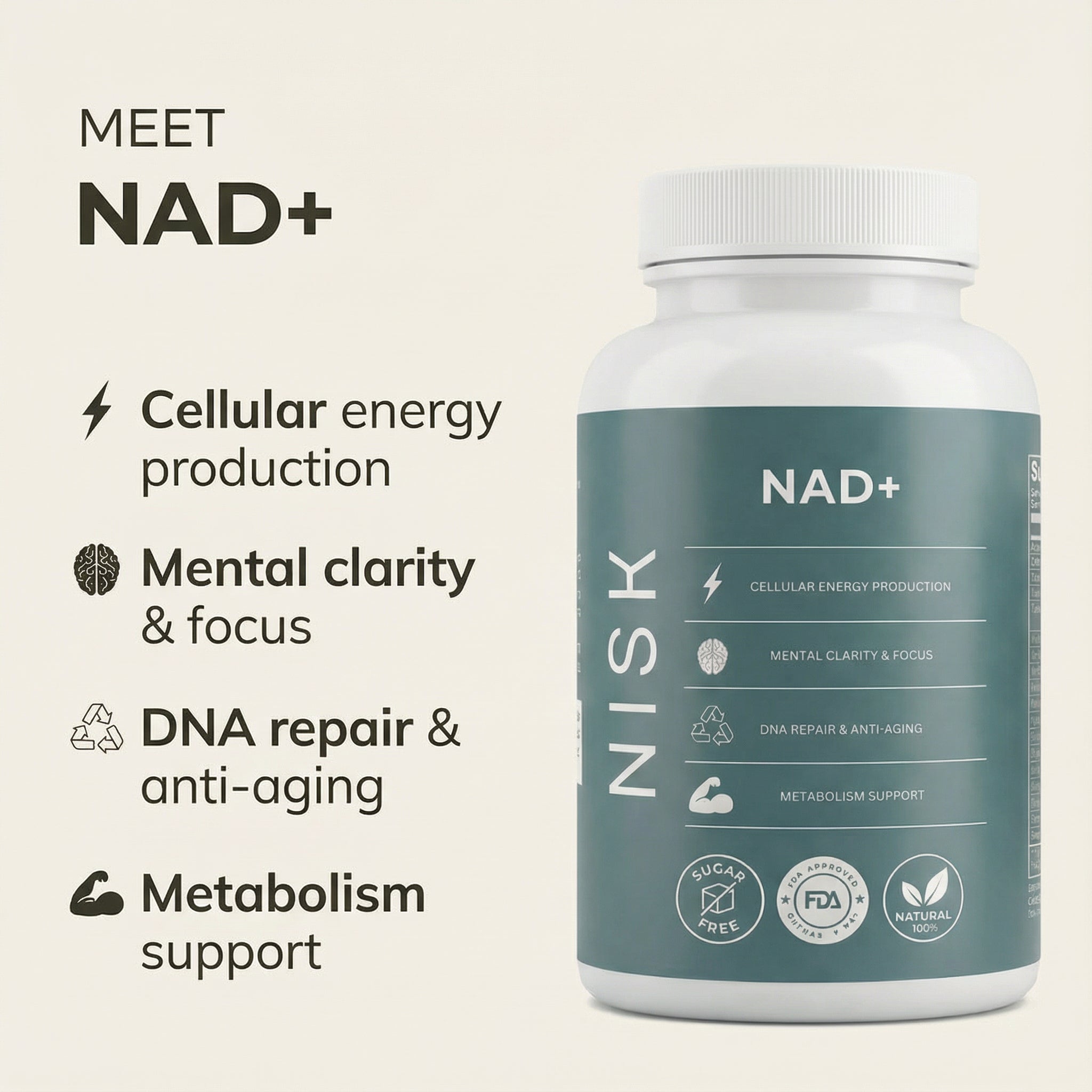 Liposomal Glutathione & NAD+